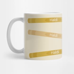 Yellow Haldi Crayons Mug